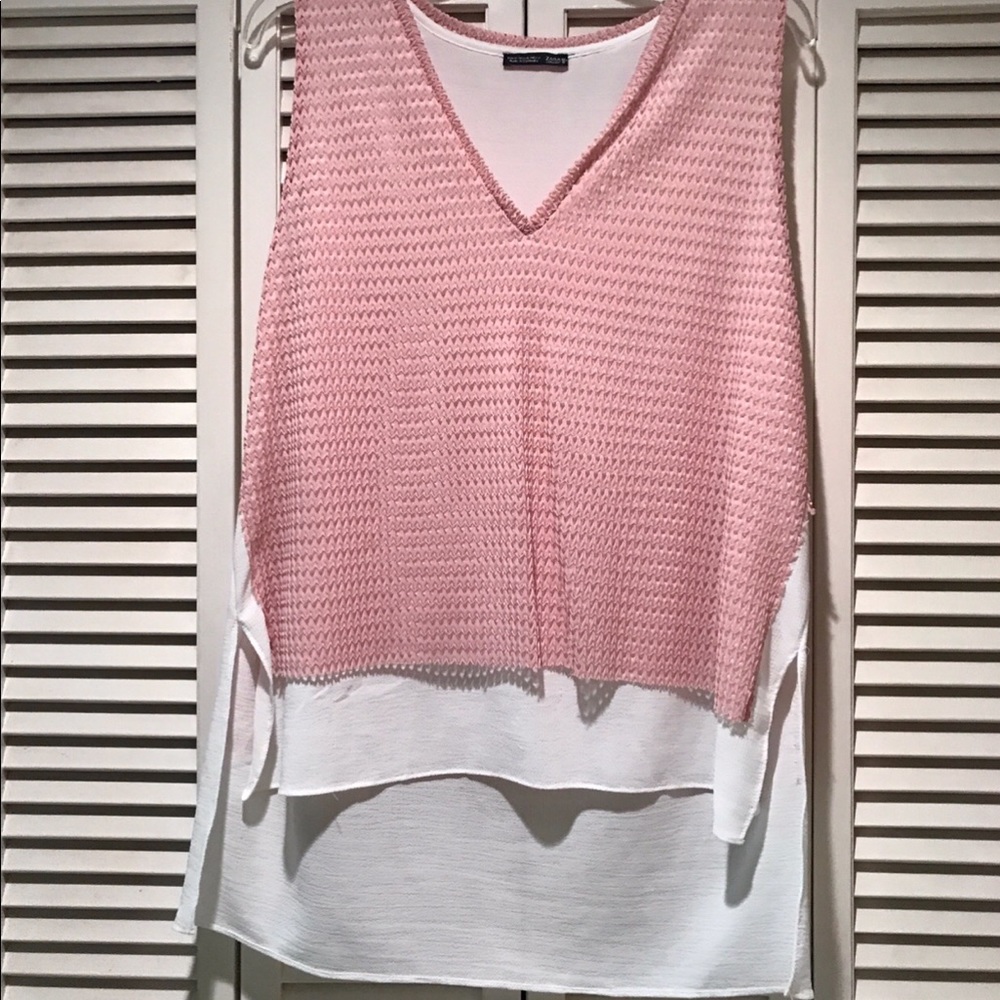 Zara Hi Lo Top Size xl